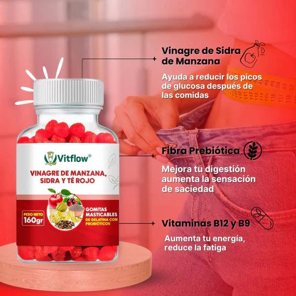 Gomitas  DIETETICAS de Vinagre De Manzana